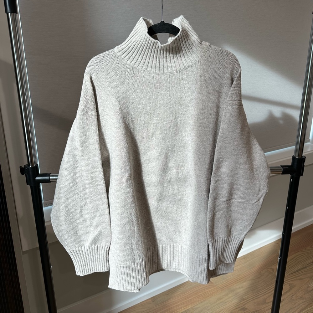H&M oversized turtleneck sweater